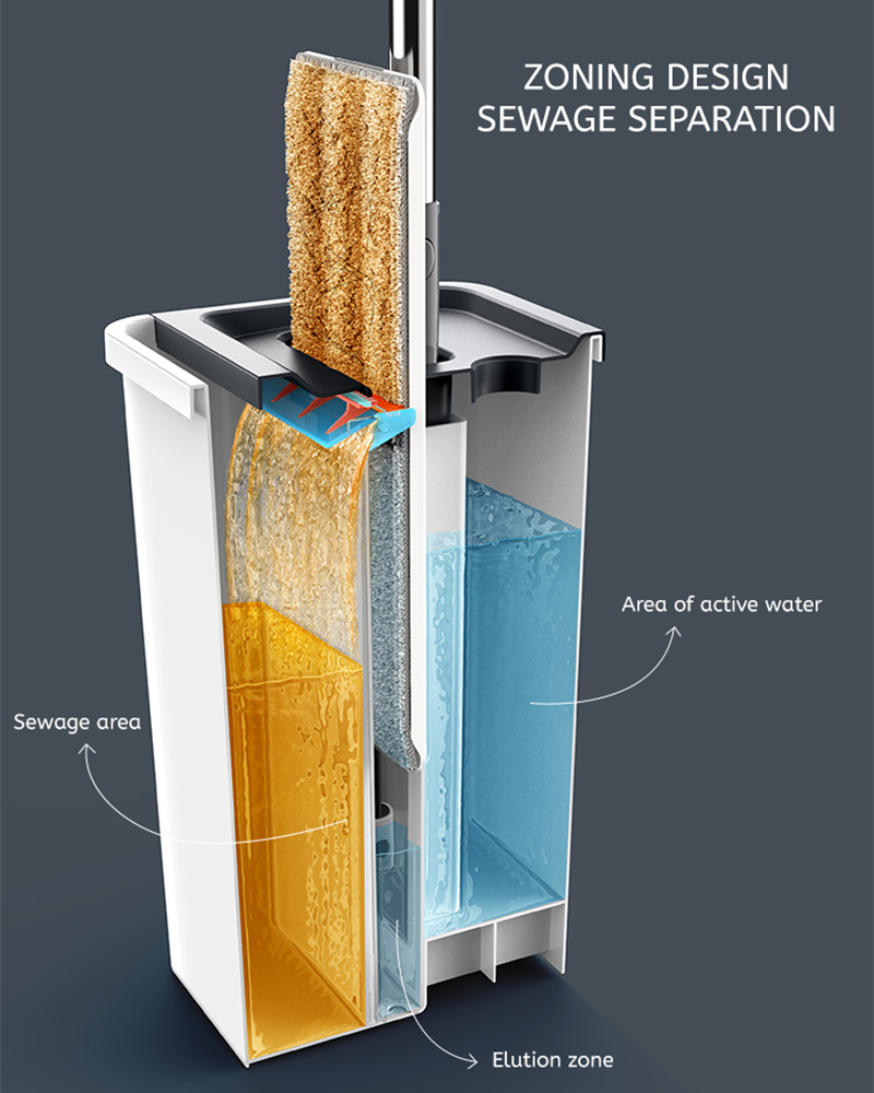 Set Ember Pel Pemisah Air Bersih dan Kotor